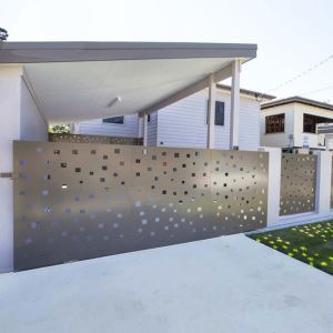 Moderna Laser Cut Gates Disinn Aluminum Garden Fence Gate